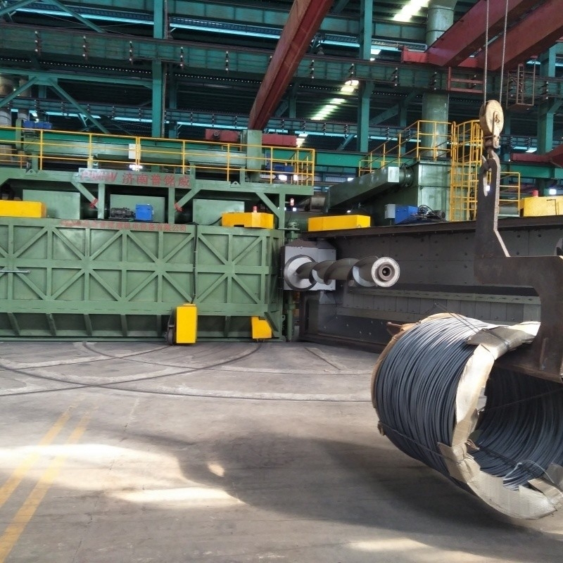 16.8 * 12.4 * 5.8 meter Flat Door Disc Draad Blasting Machine Pmw5300 voor aanpassing