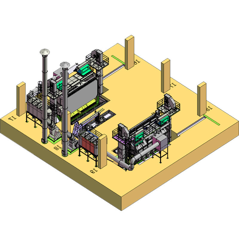 Elektrische meerkleurige veerdraadproducten Draadstaaf spoel Shot Blasting Machine