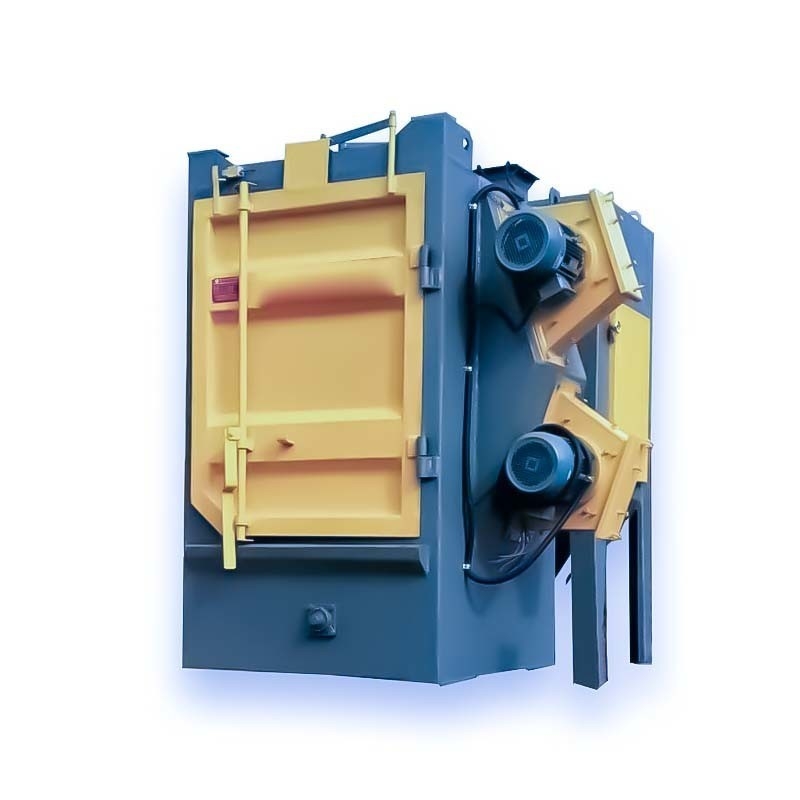 Overhead type Spinner Hanger Shot Blasting Machine met aangepaste haakjes en blastwielen