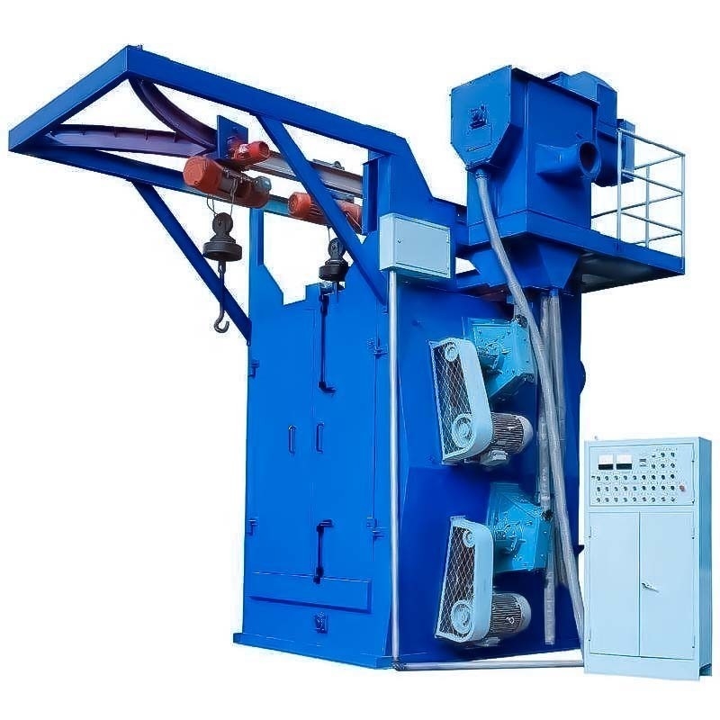 Spinner Hanger Type Shot Blasting Machine voor LPG-cilinder aanpassing en automatische