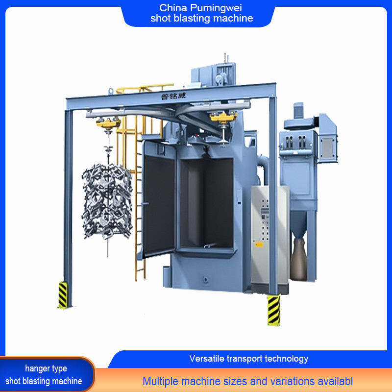 Meerdere machinegroottes 20 jaar ervaring Spinner hanger type Shot Blasting Machine