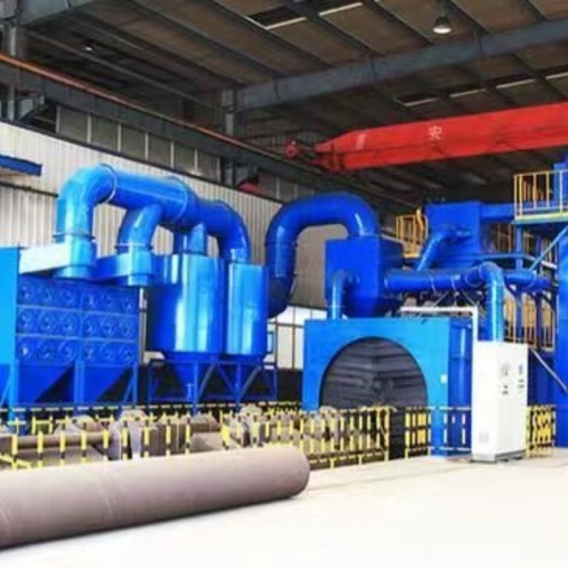 Roller door middel van type Shot Blasting Machine voor de industrie van de productie van stalen buizen