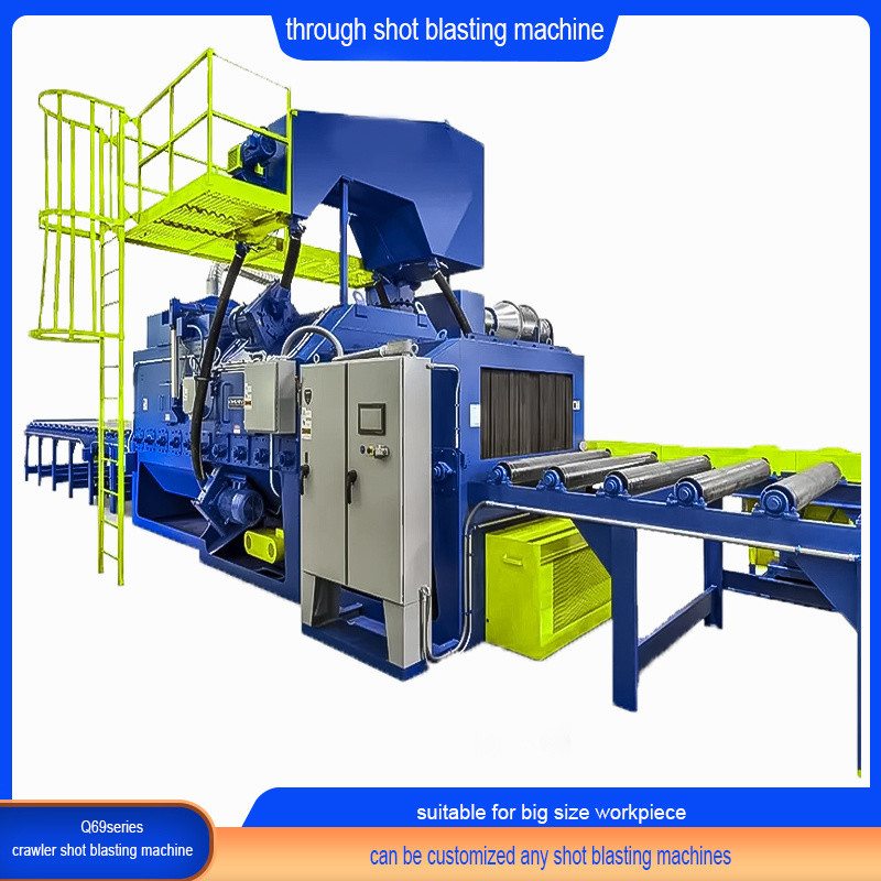 Aangepast door middel van Type Shot Blasting Machine met 6 * 30 Impeller Head Power Made