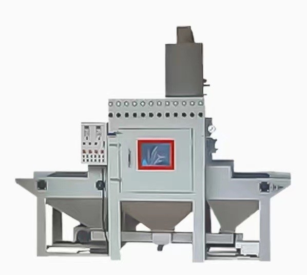 Automatische roestreinigende crawler-schotblaasmachine voor corrosiebestendige kleine gietstukken