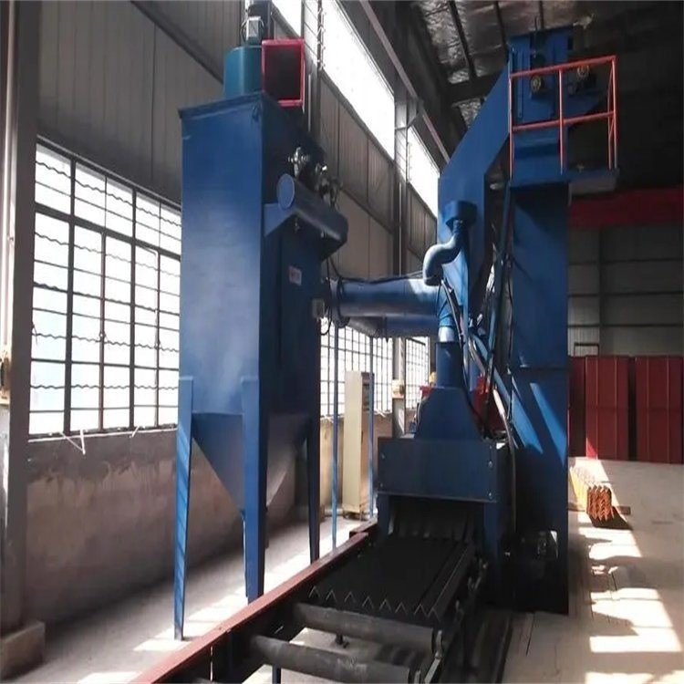 Kleine gietstukken Geen probleem. Krijg de Q327 auto roestreinigende crawler schot blaasmachine.