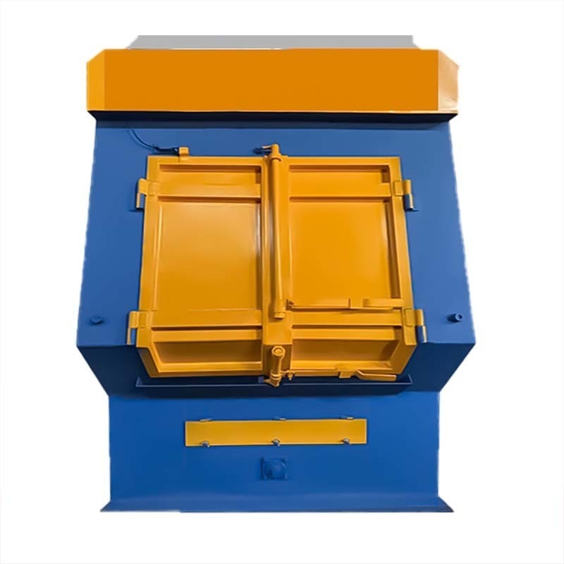 Op maat gemaakte schoonmaakwerkstukoppervlak Rubber Type Tumble Belt Shot Blasting Machine