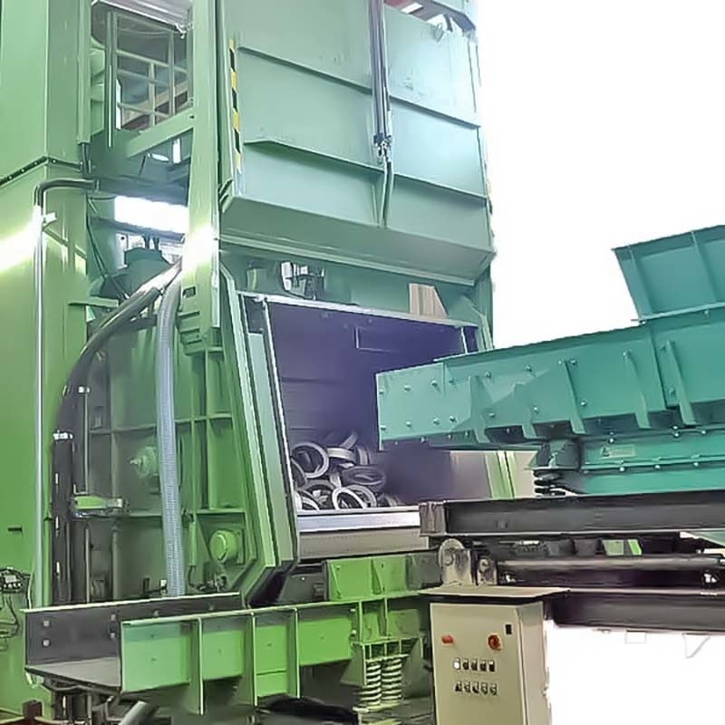 2.0-2.8 t/h Productiepercentage Kleine traceerbare schietblaasmachine met scheidsrechter