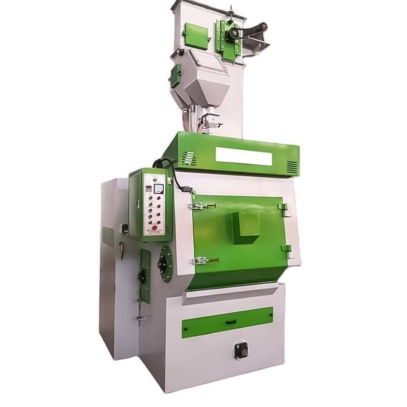 Q32-serie Rubber Conveyer Belt Shot Blasting Machine voor oppervlaktevoorbereiding in het beste geval