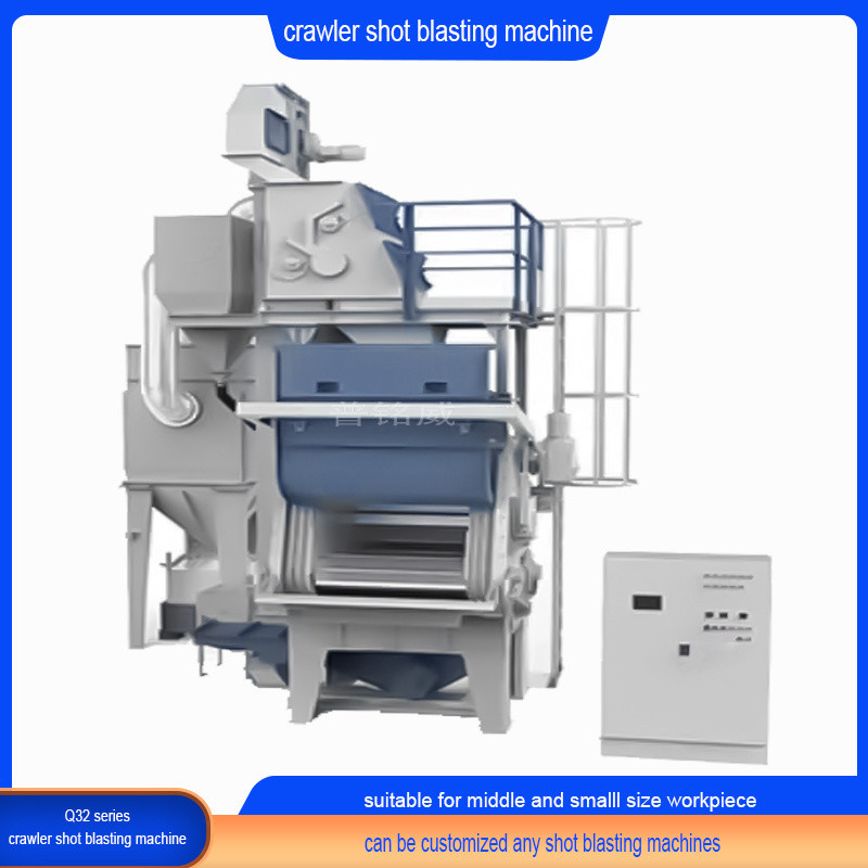 Totaal vermogen 26 Uitstekende Tomble Rubber Belt Shot Blasting Machine met meerdere maten