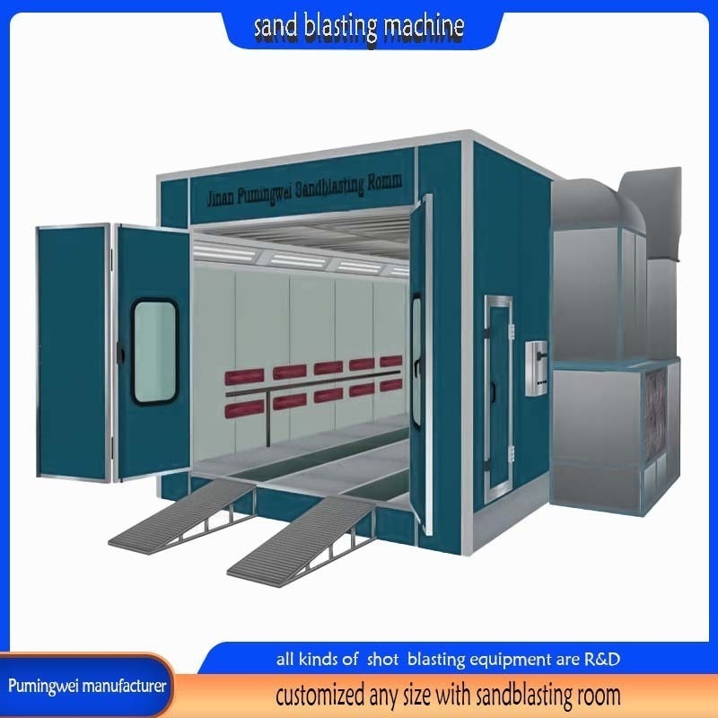 Ultra Blast Pot Sandblasting Room Shot Blasting Cleaning Way voor markten uit Pumingwei